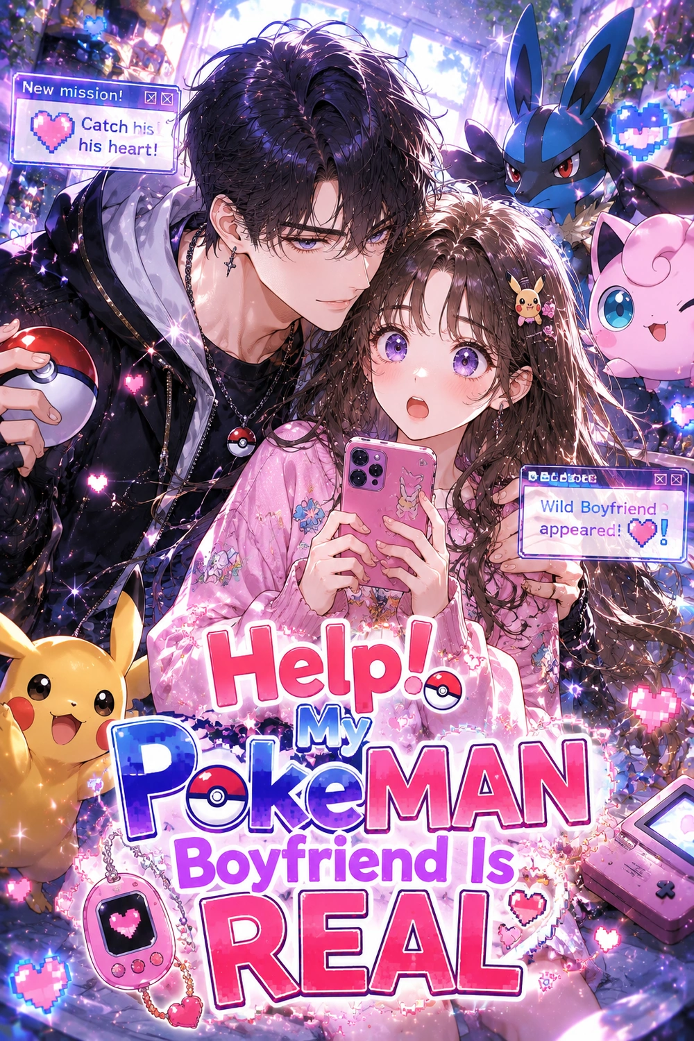 Help! My PokeMAN Boyfriend Is REAL cover
