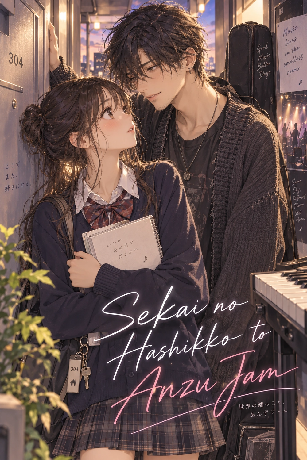 Sekai no Hashikko to Anzu Jam cover
