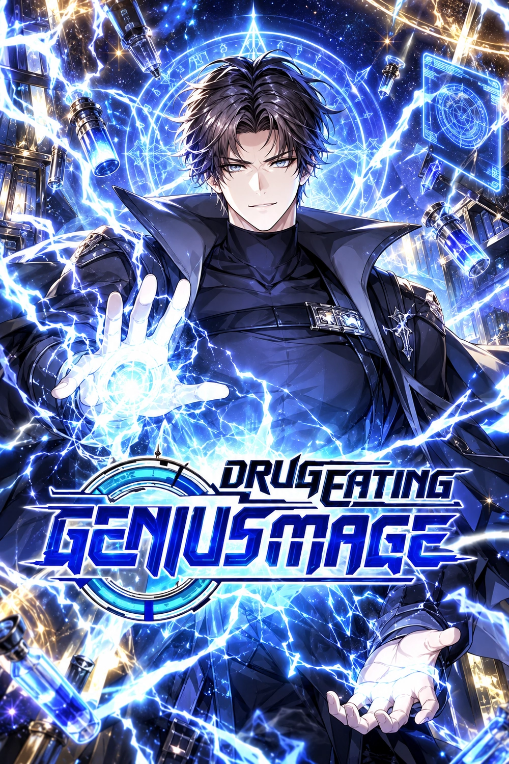Drug-Eating Genius Mage cover