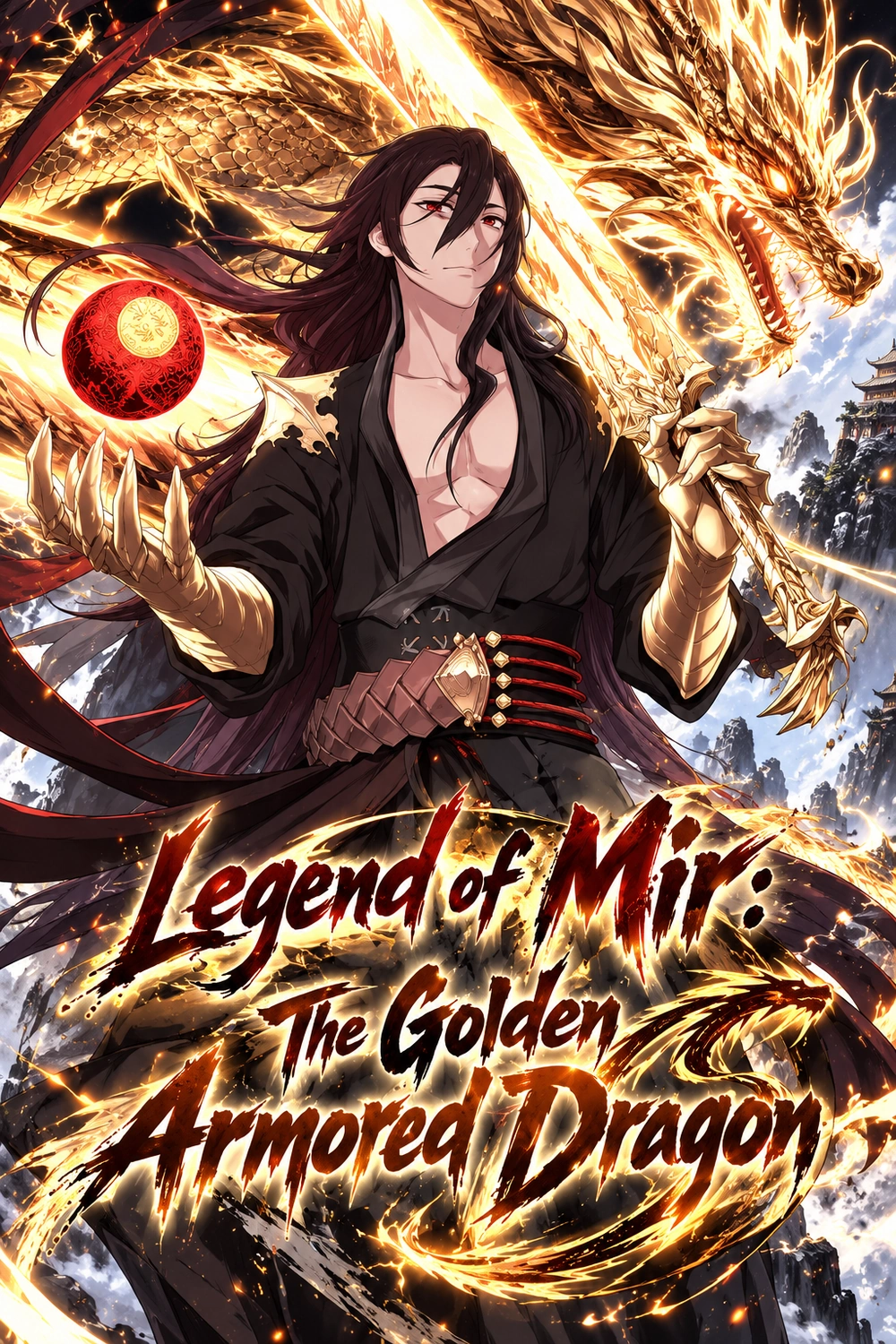 Legend of Mir: The Golden Armored Dragon cover