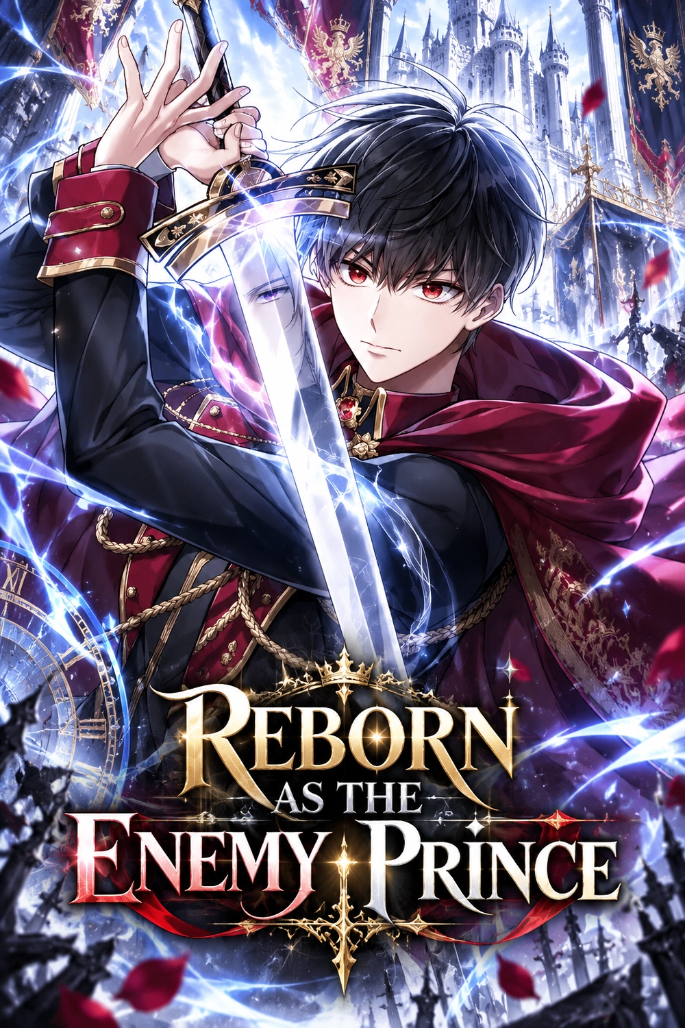 Reborn as the Enemy Prince cover