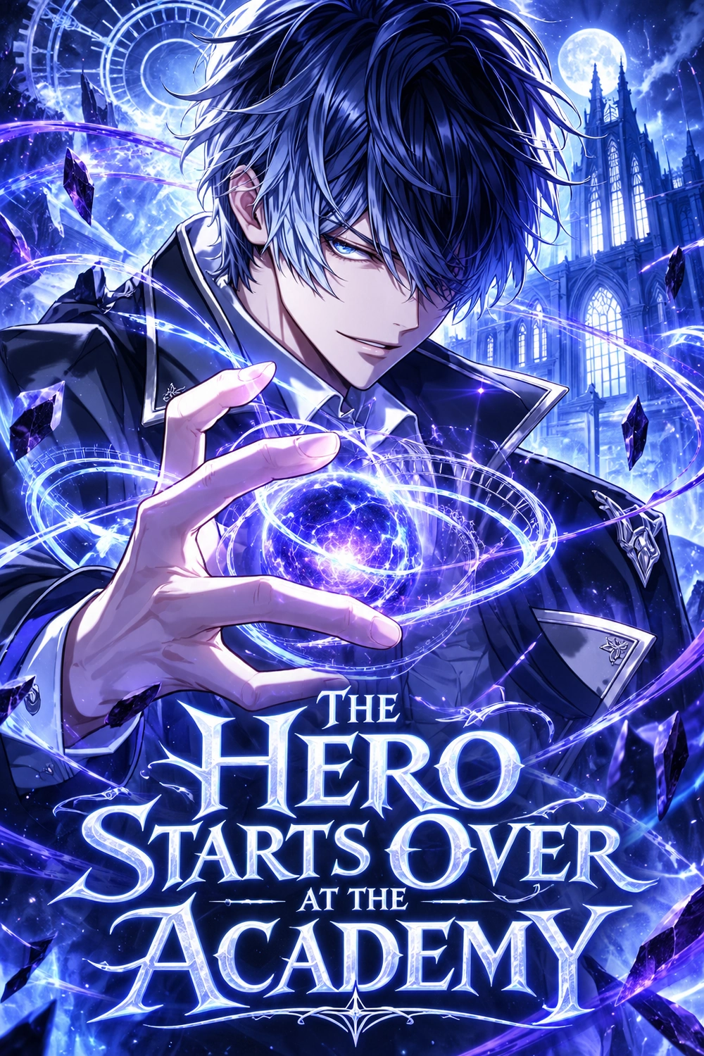 The Hero Starts Over at the Academy cover