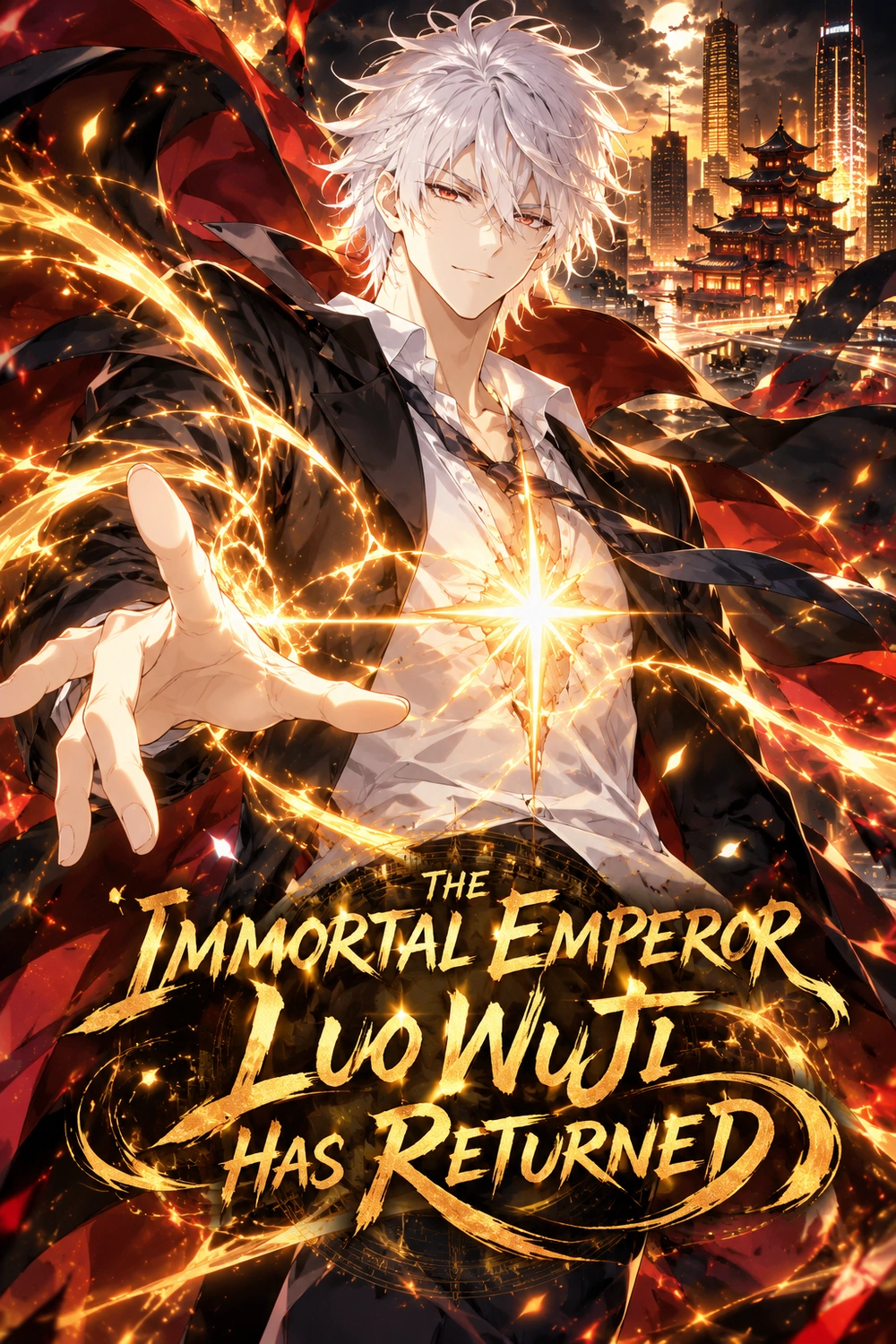 The Immortal Emperor Luo Wuji Has Returned cover